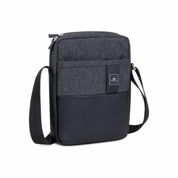 RivaCase RIVACASE 8811 černá melanžová crossbody brašna n...