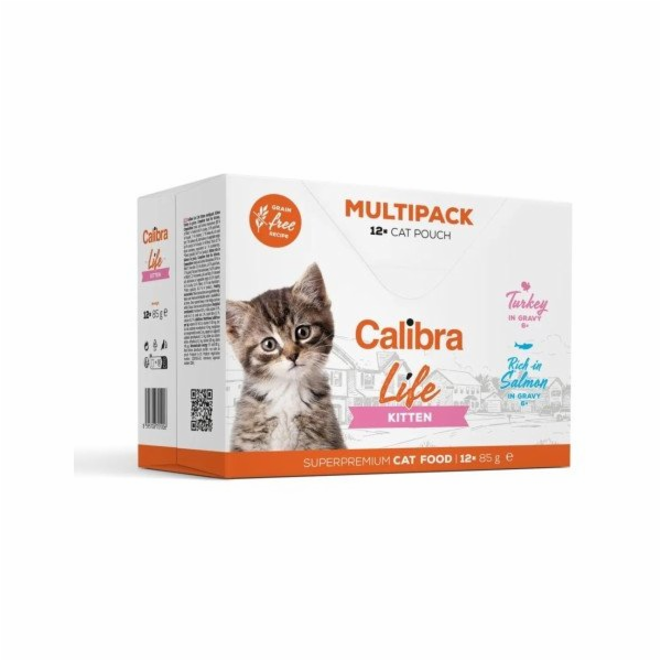 CALIBRA Cat Life pouches Kitten Multipack - mokré krmivo ...