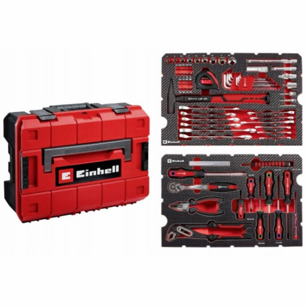 Einhell-KWB EINHELL E-CASE 80tlg Werkzeugkoffer Grundauss...