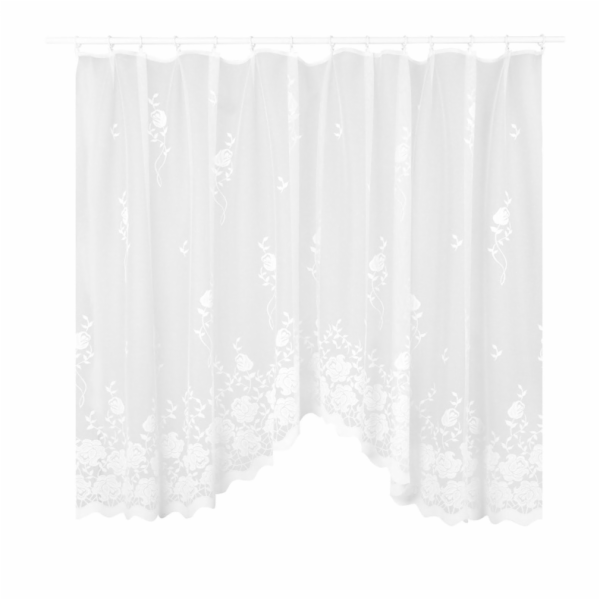 Denní závěs Domoletti HELENA, bílá, 300 cm x 150 cm