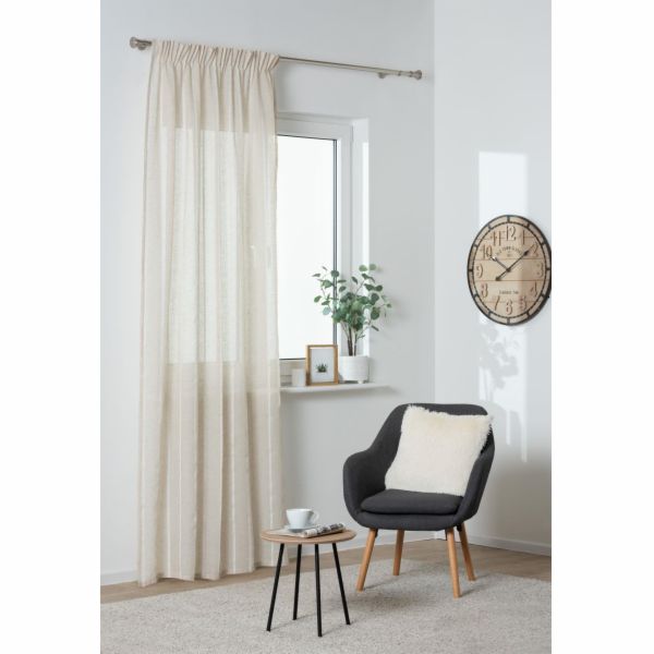 Denní závěs Domoletti TELA, písková, 140 cm x 280 cm