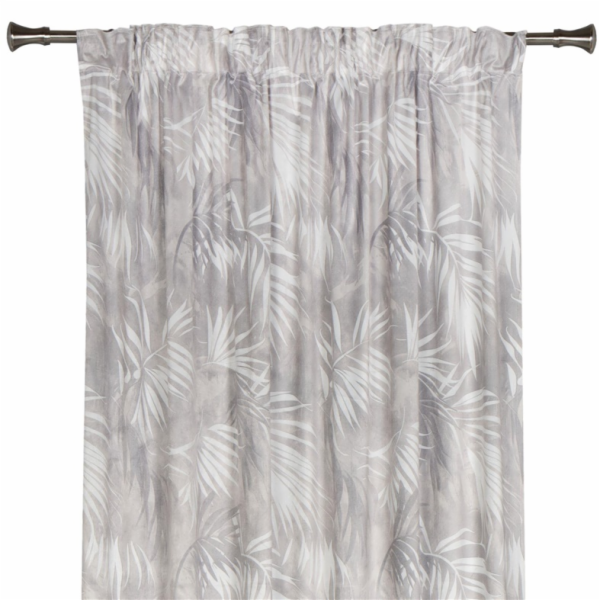 Noční závěs Domoletti SINGA, šedohnědý, 140 x 260 cm