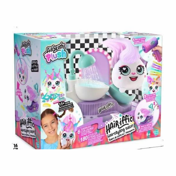 Canal Toys AIRBRUSH PLUSH COLOR A PLUSH BEAUTY SALON HAIR...