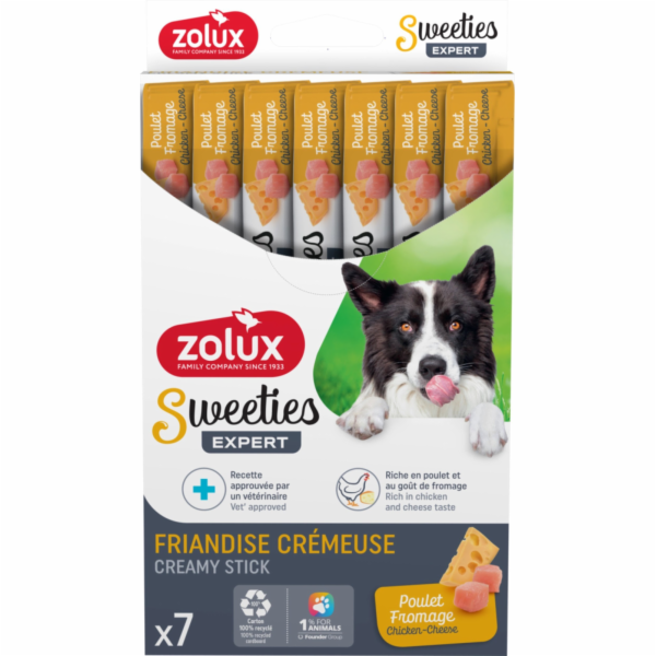 ZOLUX Sweeties with chicken and cheese - pamlsek pro psa ...