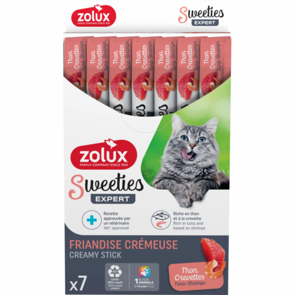 ZOLUX Sweeties with tuna and shrimp - pamlsek pro kočky -...