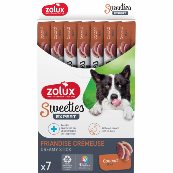 ZOLUX Sweeties with duck - pamlsek pro psa - 7x14g
