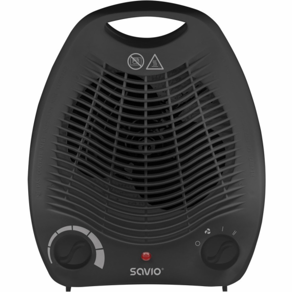 Savio AD-02 B domácí ventilátor Černá