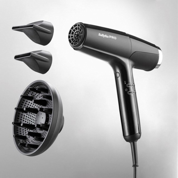 BaByliss Falco BAB8550BE Fén na vlasy 2000 W Černý