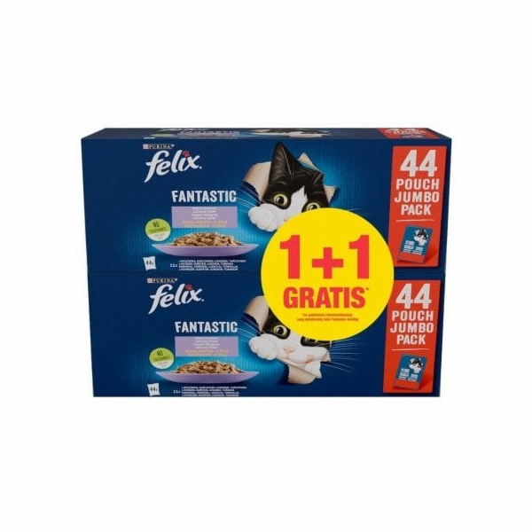 PURINA Felix Fantastic Selection of flavors in jelly - mo...