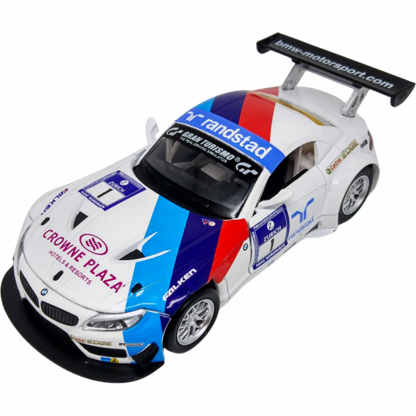 Kovový model - 1:32 BMW Z4 GT3 bílé