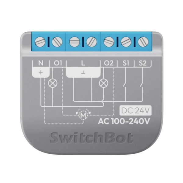 Inteligentní dvoukanálový spínač SwitchBot Relay Switch 2PM