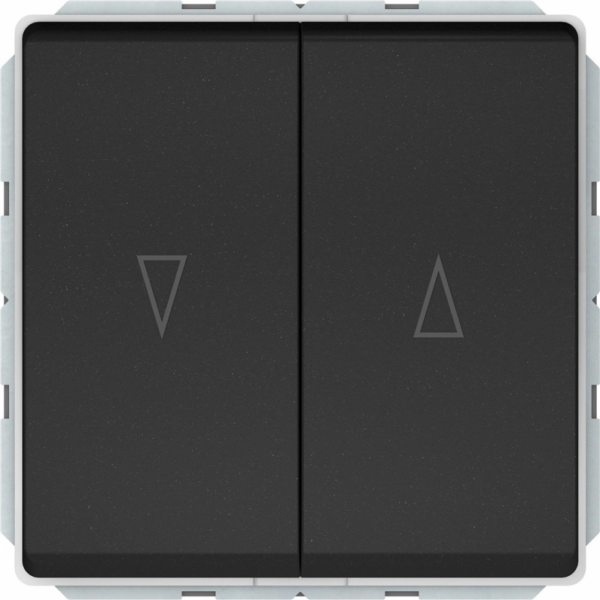 VILMA Žaluziový spínač ST150, matně černý