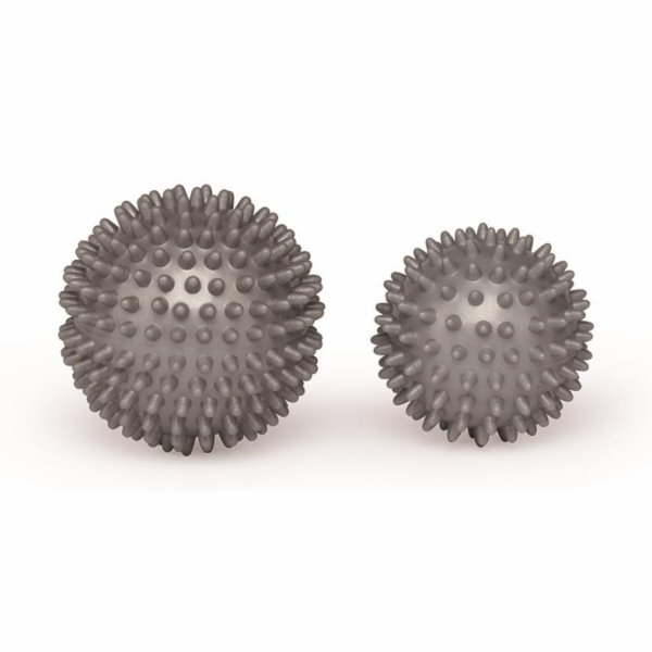OUTLINER Masážní míčky šedé, 2 ks 9 cm; 7,5 cm