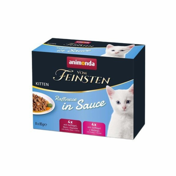 ANIMONDA Vom Feinsten Kitten Raffinesse in sauce - mokré ...