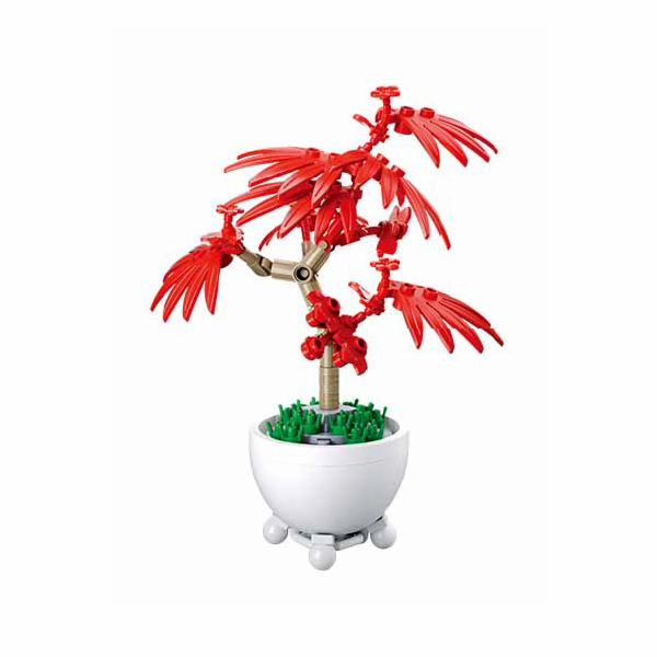 Sluban Flowers M38-B1075A Tropická rostlina v květináči