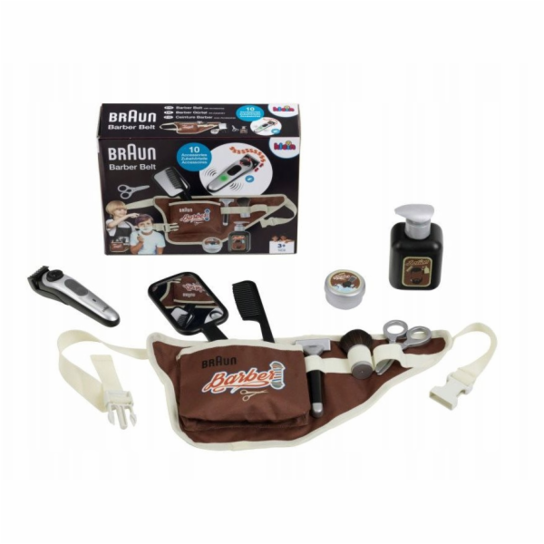Theo Klein Braun - Barbergürtel (mit Zubehör)