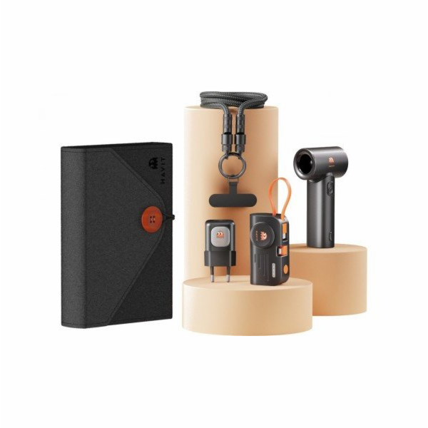 Havit STK011 EU Travel Set - sada (cestovní nabíječka + p...