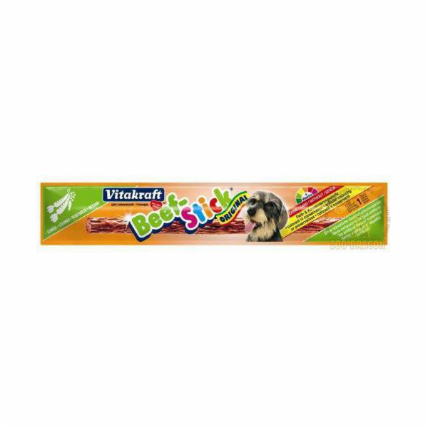 VITAKRAFT Beef Stick Vegetables - pamlsek pro psa - 12g