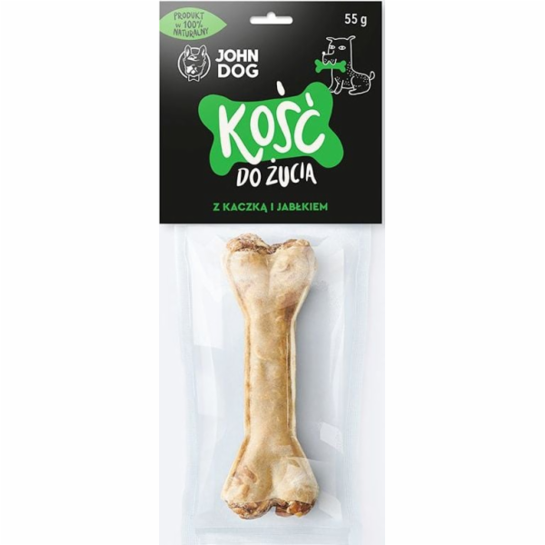 JOHN DOG Chewing bone with duck and apple - žvýkačka pro ...