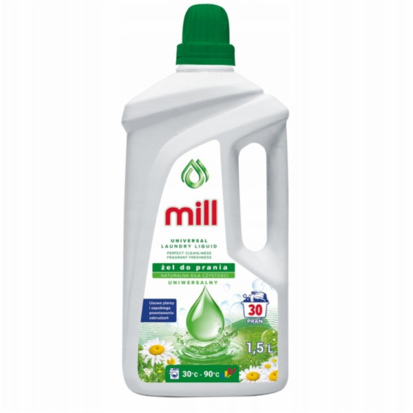 MILL Univerzální prací gel 1,5 l (hromadné balení 8 ks)
