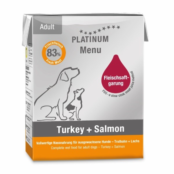 PLATINUM Menu Adult Iberico+Turkey - vlhké krmivo pro psy...