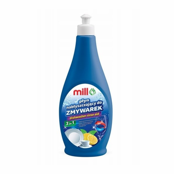 MILL Leštidlo na nádobí 3 v 1 500 ml