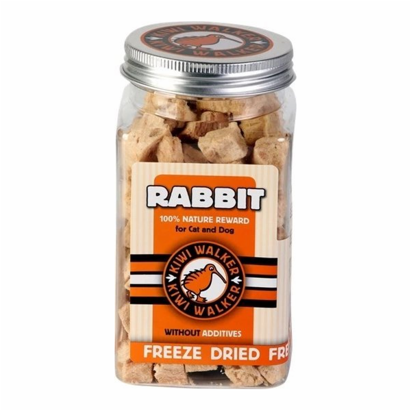 KIWI WALKER Freeze-dried treats Rabbit - pochoutka pro ps...