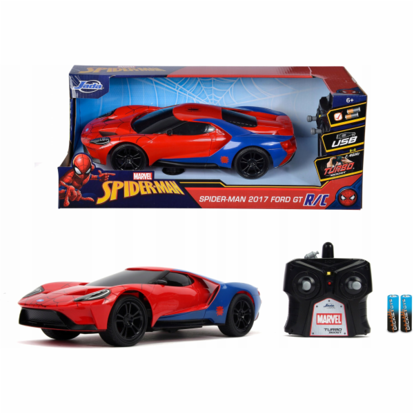 Simba JADA RC Spiderman Ford GT 1:16 9330760314