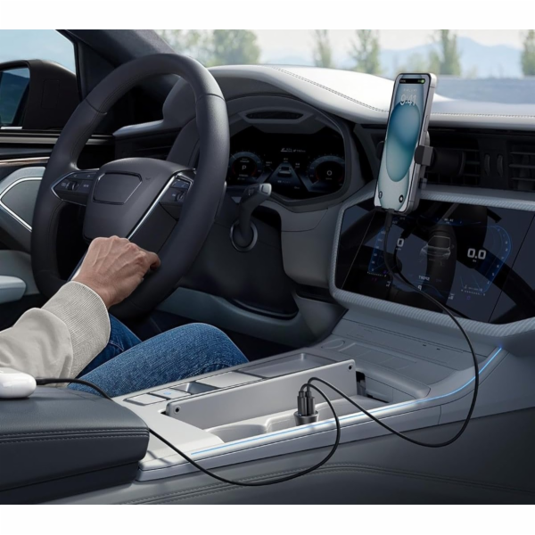 iPEAX AUTONABÍJEČKA CL-02, 4,8A, 2x USB-A ČERNÁ