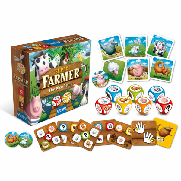 Granna Superfarmář hra s kostkami