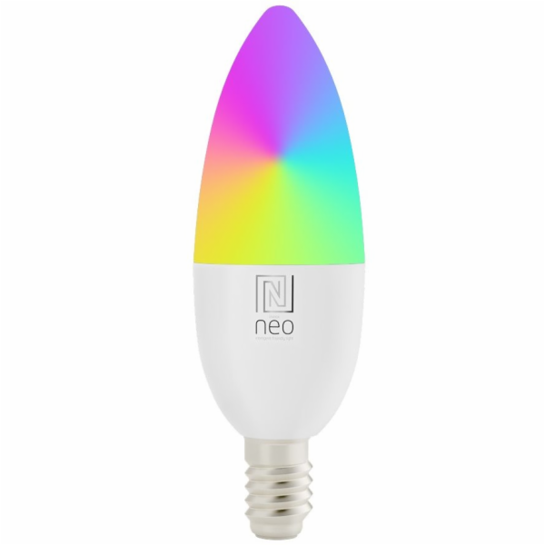 IMMAX NEO SMART žárovka LED E14, C37, 4,8W RGB+CCT, stmív...
