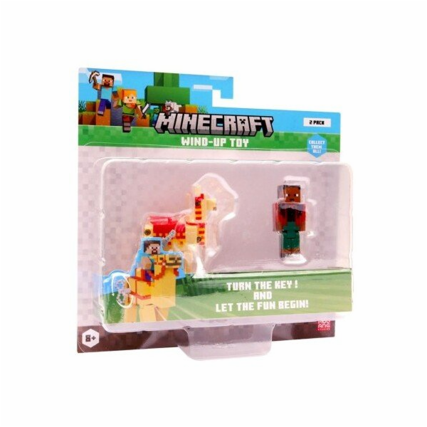 MINECRAFT S2 3D WIND-UP TOY - NOOR & LLAMA