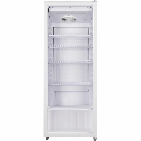Bomann KSG 7292    weiß Glastürkühlschrank 143cm