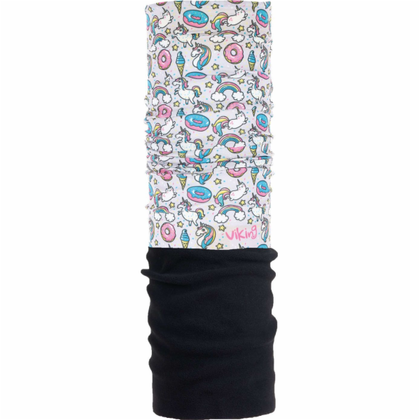 Viking Dětský šátek Bandanka Polartec 425/22/0545/07 růžo...