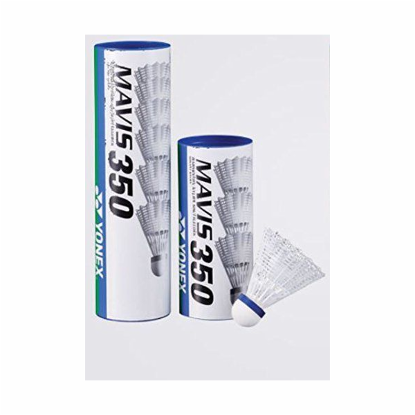 Yonex Badmintonový pérák Yonex Mavis 350 bílý (M-350)
