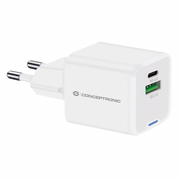 Conceptronic ALTHEA15W 2-Port 20W GaN USB PD Charger