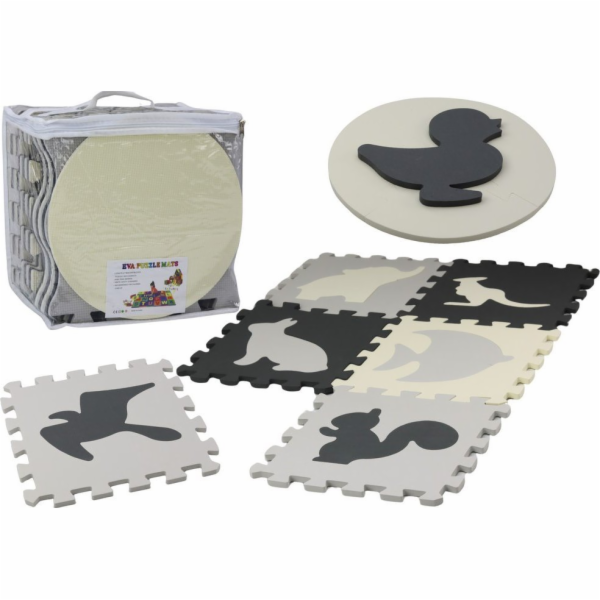 LeanToys Měkká podložka na puzzle kontrastní, vzdělávací,...
