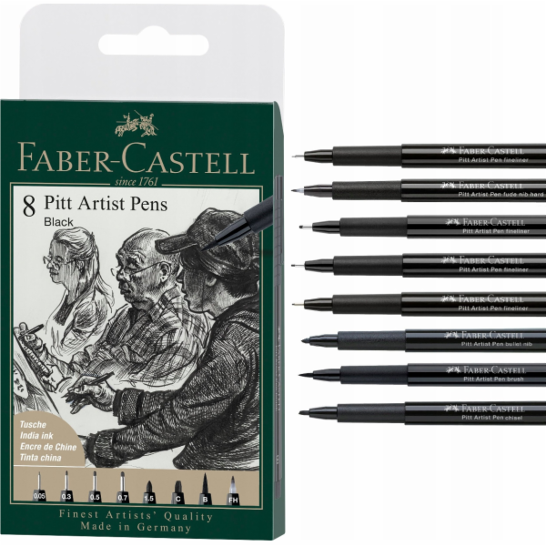 Faber-Castell FABER-CASTELL Tuschestift Pitt Artist Pen F...