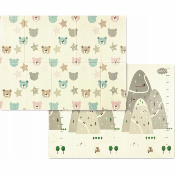 BabyOno Vzdělávací podložka z XPE pěny 150x200cm (1576)