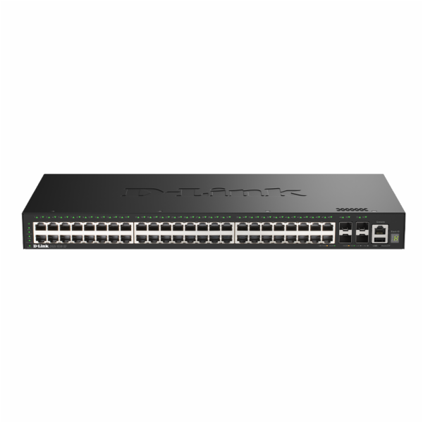 D-Link DGS-1530-52/E 48 Ports GE + 4 Ports 10G SFP+ Smart...