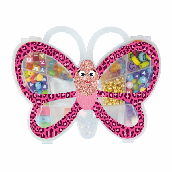 Lena Navlékací korálky plastové Duha