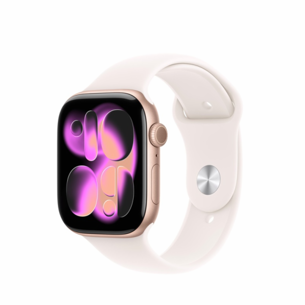 Chytré hodinky Apple Watch Series11 46mm růžovo-zlaté, M/L