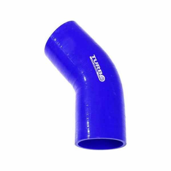 TurboWorks Koleno 45 stupňů TurboWorks modré 76 mm