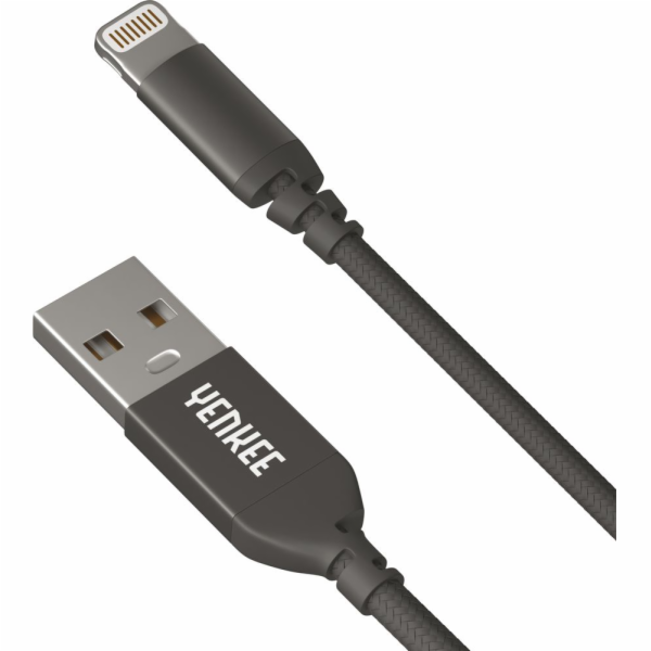 Yenkee USB-A - Lightning USB kabel 2 m černý (30016081)