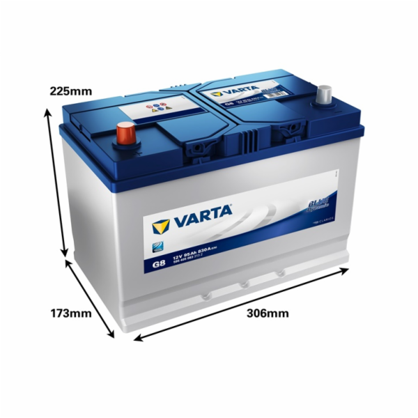 Baterie Varta BD G8, 95 Ah, 830 A, 12 V