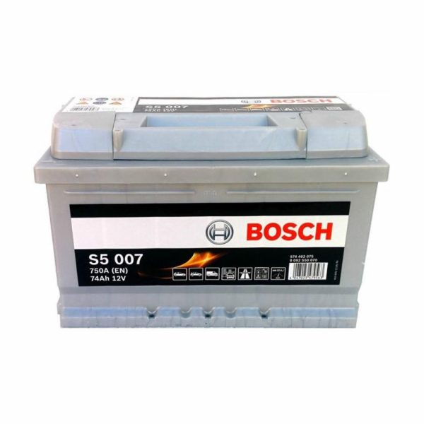 Baterie Bosch S5, 74 Ah, 750 A, 12 V