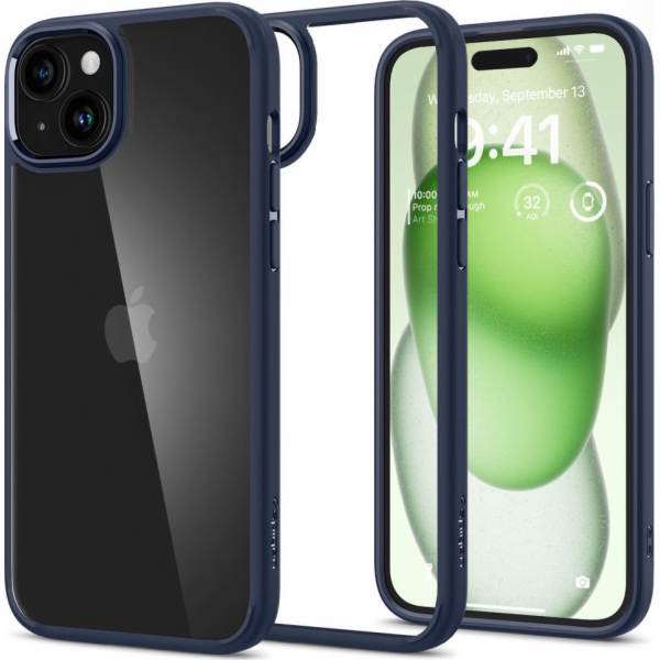 Spigen Spigen Ultra Hybrid, tmavě modrá - iPhone 15 Plus