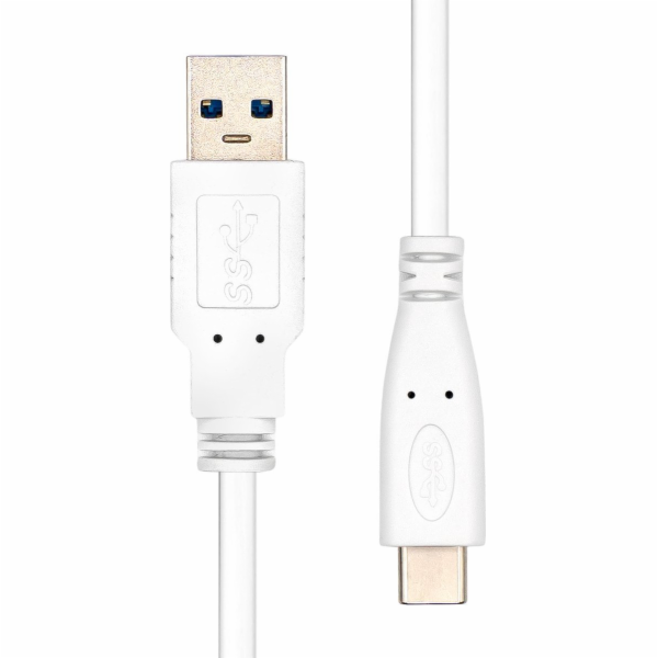 ProXtend Kabel USB-A - USB-C 1 m bílý (USBC-USBA3-001W)