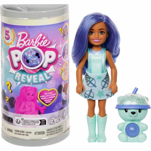 Mattel Barbie Chelsea Pop Reveal panenka Bubble Tea Serie...