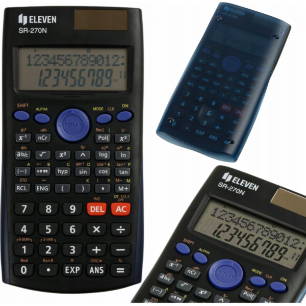 Vědecká kalkulačka Eleven SR-270N (EU)